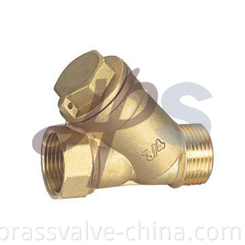 Brass Mf Thread Strainer